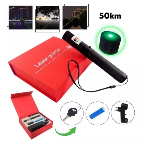Caneta laser apontando as estrelas 50km super forte  - Foto 4