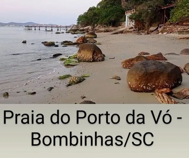 Anúncio vende areia da praia de Bombinhas