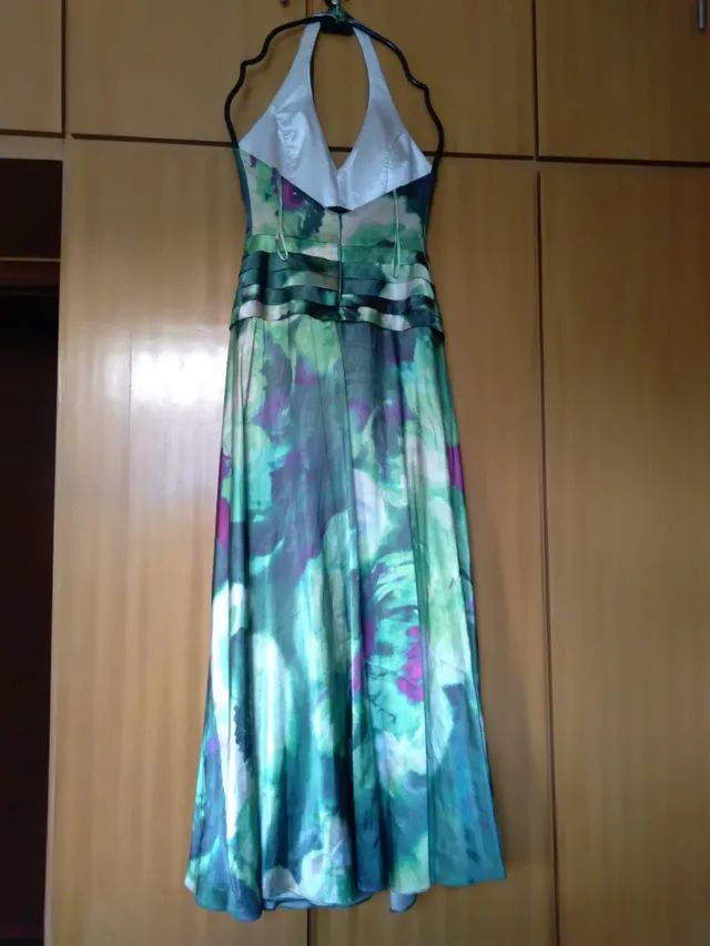 VESTIDO  COLORIDO E LONGO - Foto 4