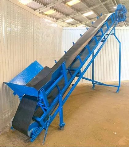 Esteira transportadora 5,20m x 40cm / correia transportadora reforçada 