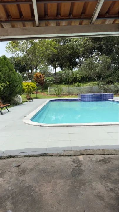 Chácara com piscina e churrasqueira para temporada - Foto 2