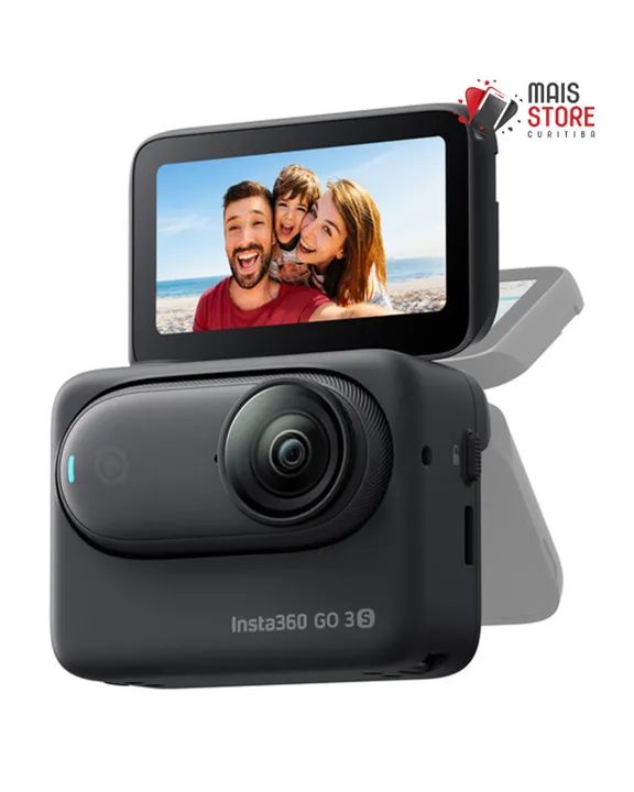 Câmera Insta360 Go3S -128GB 4k- Preta e Branca- (Novo/Lacrado) - Foto 5