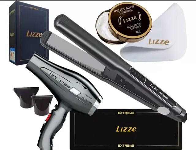 Prancha + Secador Lizze Extreme 2400w Combo Promoção 220v