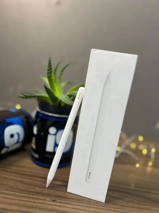 Apple Pencil (USB-C) Model A3085  Acompanha caixa   3 meses de garantia   R$600,00 - Foto 4