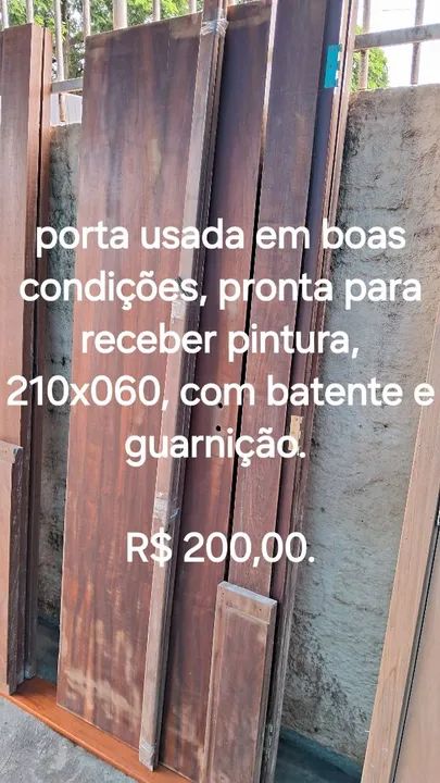 Portas de madeira  - usadas - Foto 2
