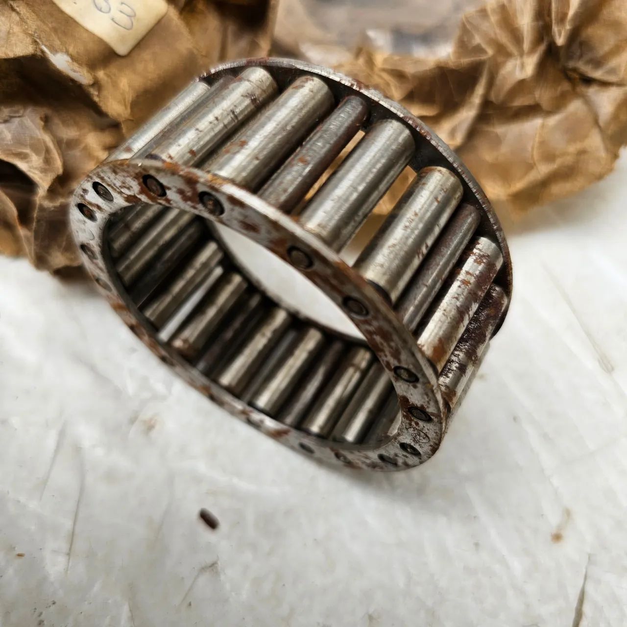 Motoniveladora caterpillar rolamento cilíndrico caixa marcha 2F5883 - Foto 3