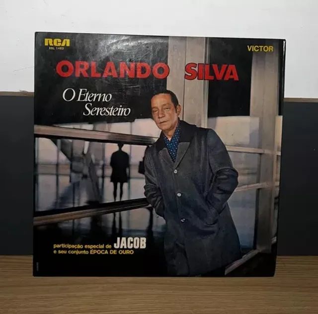 Lp Vinil: Orlando Silva O Eterno Seresteiro - Impecável Raro