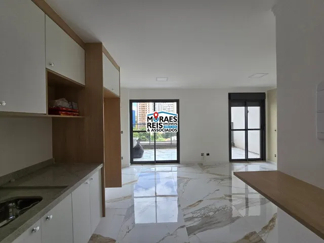Studio para Venda e Locação ao lado do Metrô Brooklin com 37m².