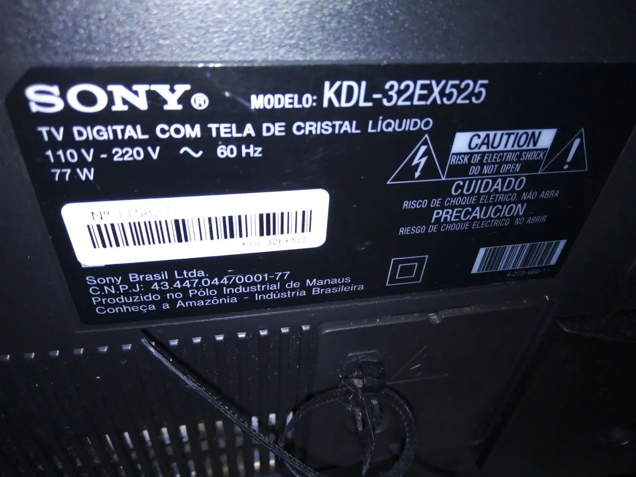 Tv Sony smart 32 polegadas com defeito - Foto 2
