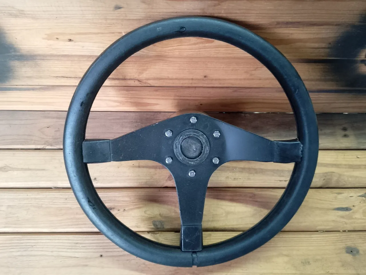 Volante antigo Fusca Brasília