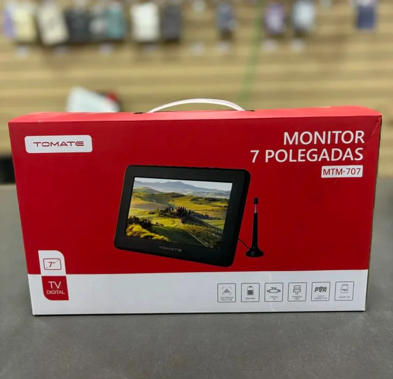 TV Digital 7 Polegadas Tomate MTM-707