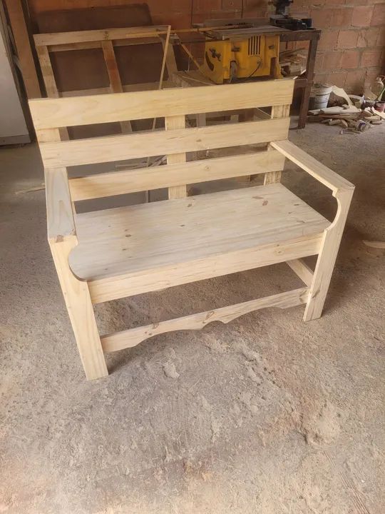 Banco de palete  - Foto 2