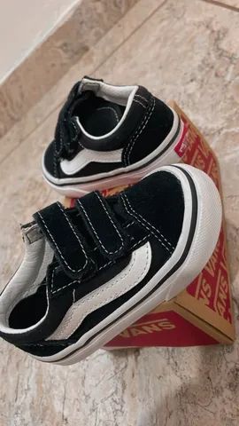 Tenis vans infantil tamanho hot sale 21