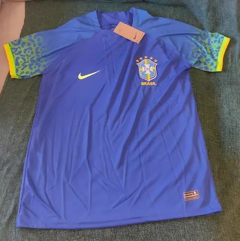 Camisa Brasil Azul Copa do Mundo - Roupas - Aeroporto, Fortaleza 1271375991