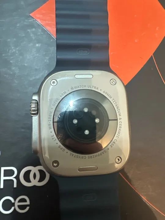 Apple Watch ultra 2 gps celular !barato! Novo! Aceito troca! Na garantia - Foto 2