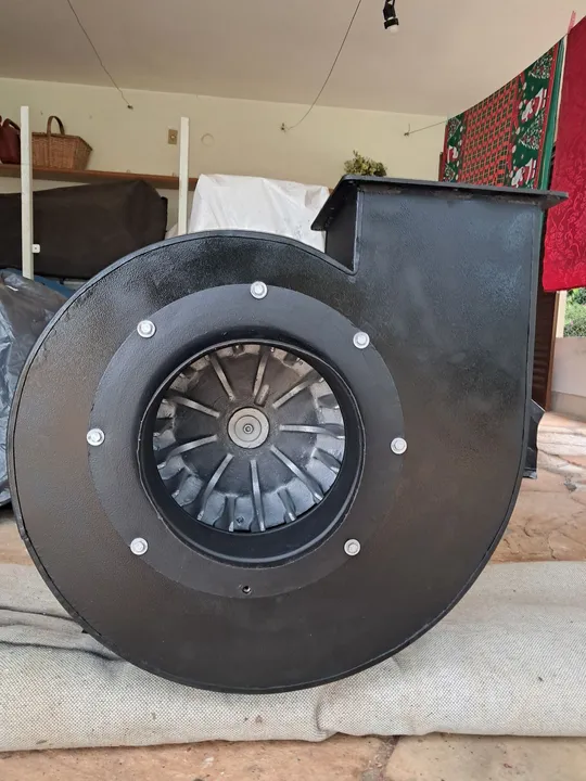 Exaustor Centrifugo Siroco, 3 cv, Trifásico, 1.710 rpm, 4 polos, Mod: EC5-TN-3. Novo!!
