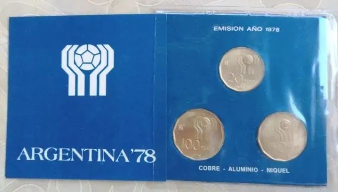 Moedas comemorativas Argentina 78 Copa do Mundo - Foto 5