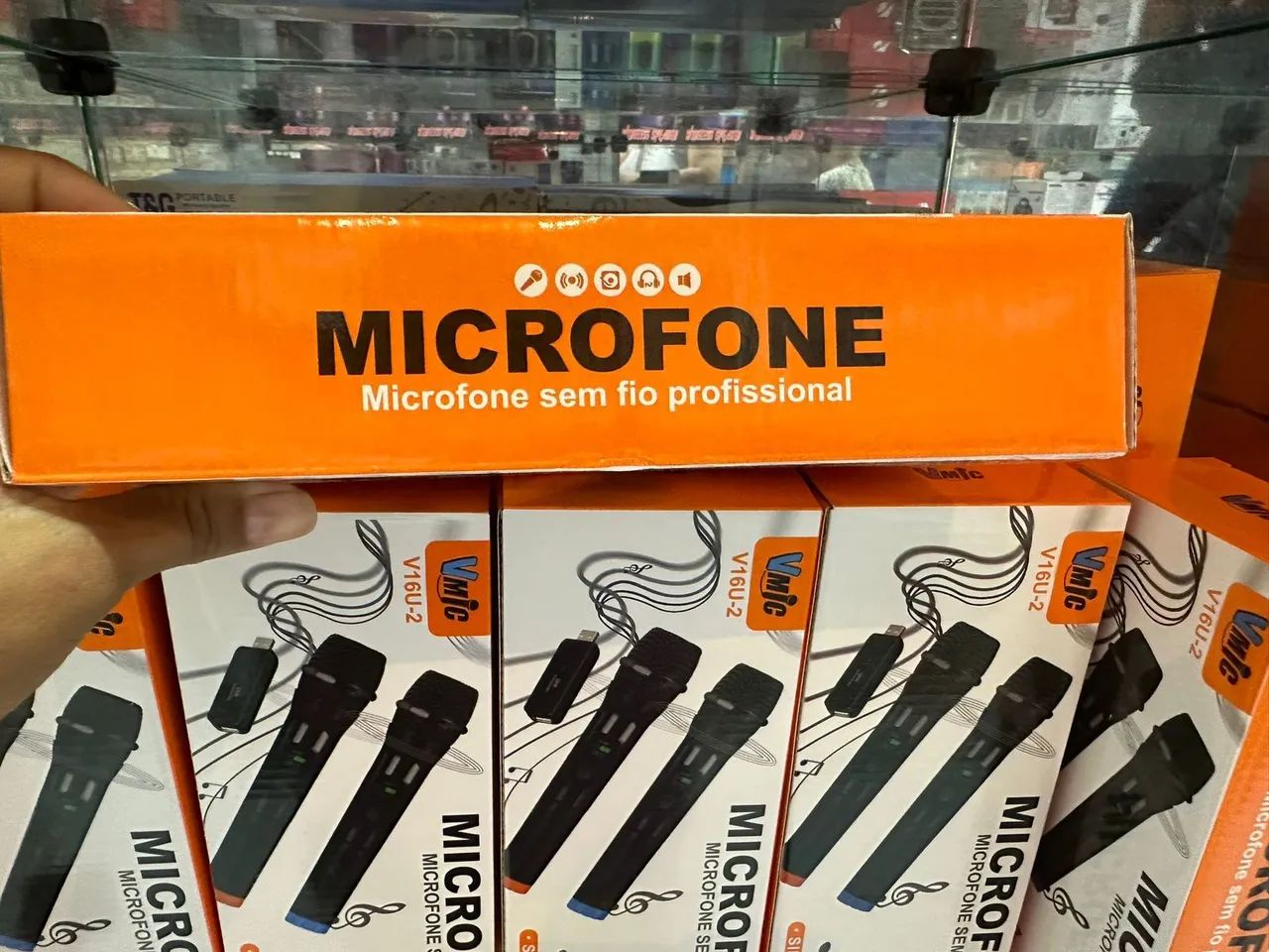 Microfone sem fio Profissional Smart  - Foto 2