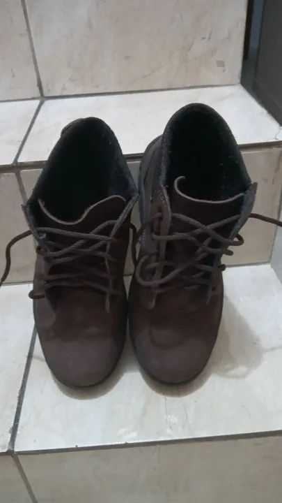 Bota Masculina Marrom - Foto 3