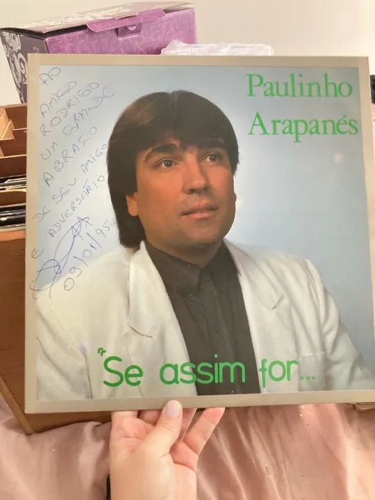 Paulinho arapanes lp disco de vinil 