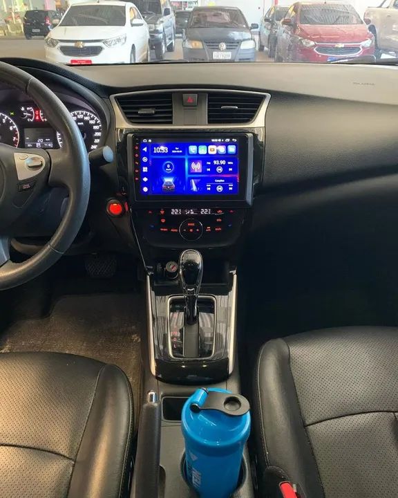 Multimídia 9 polegadas Carplay sem fio nissan versa  - Foto 2