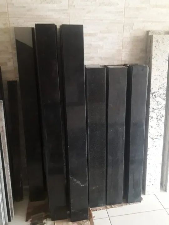 Peitoril para janela e telhado no granito verde Ubatuba! - Foto 3