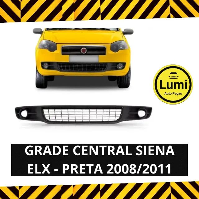 Grade CentraL Palio/Siena ELX 2008/2011 Preta - NOVA!!