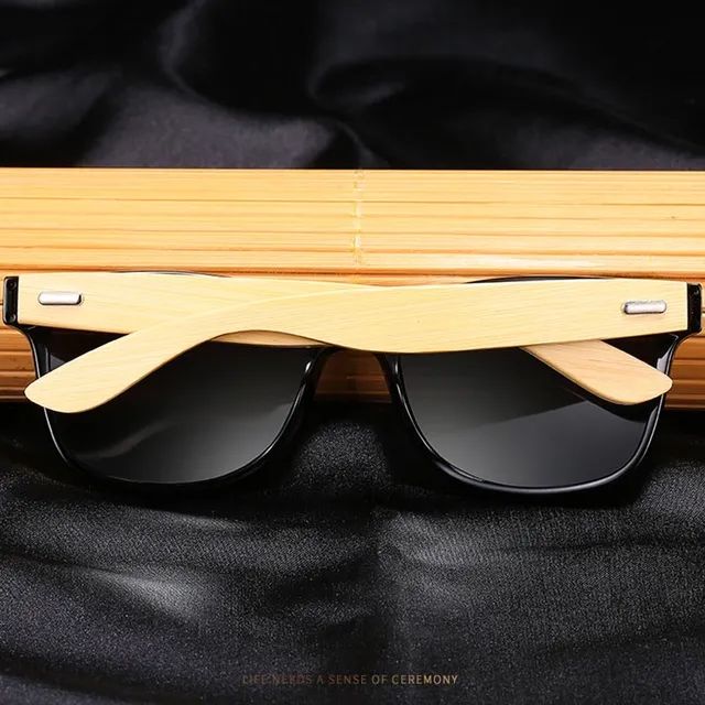 Óculos perna de bambu  - Foto 2