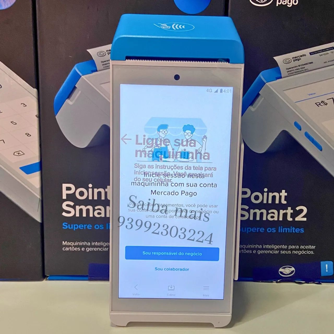 Maquina de Cartão Point Smart 2 - Foto 5