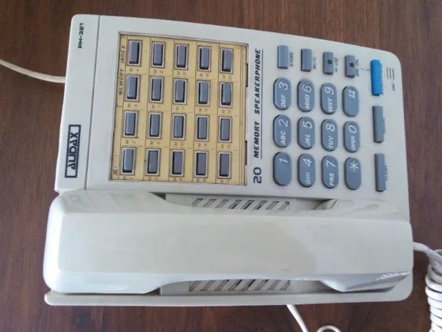 Telefone Fixo Branco Audax - Foto 3