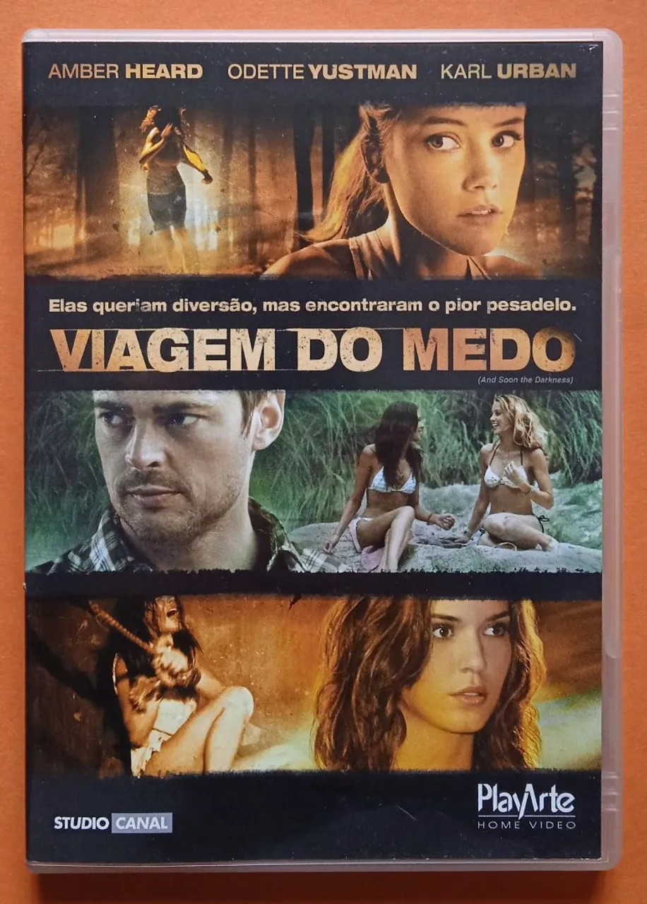 Dvd Viagem do Medo - Amber Heard (PlayArte)