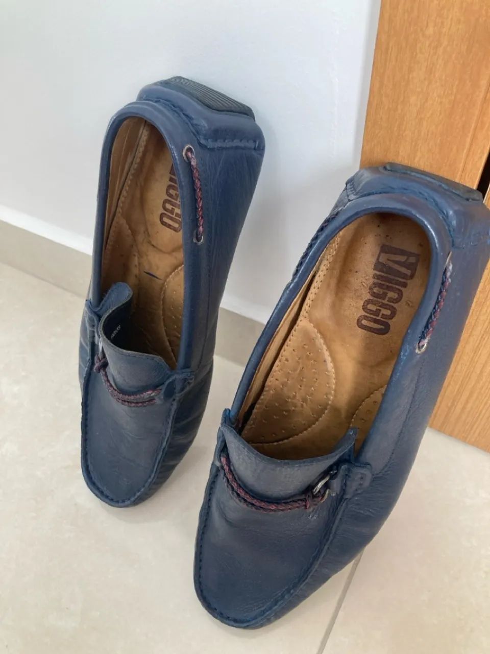 Mocassim Masculino Azul