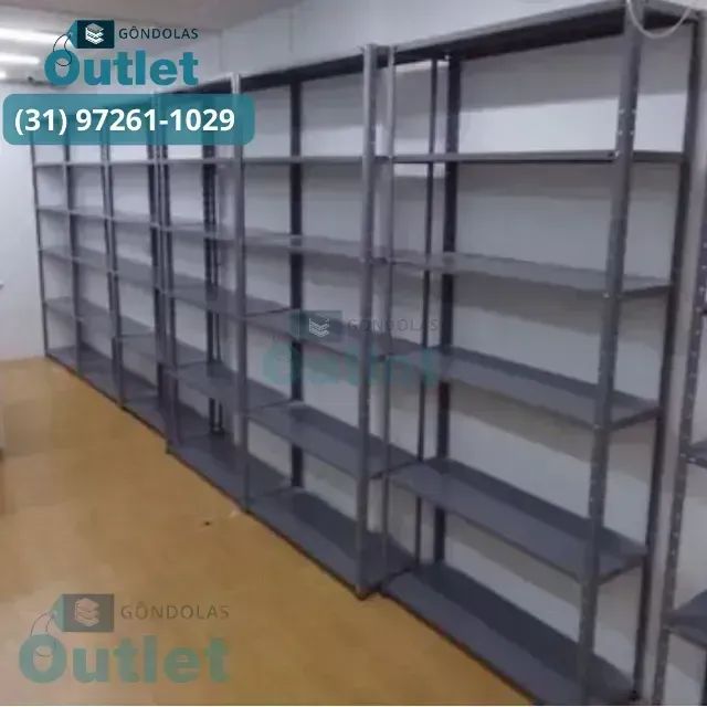Prateleira de aço para estoque