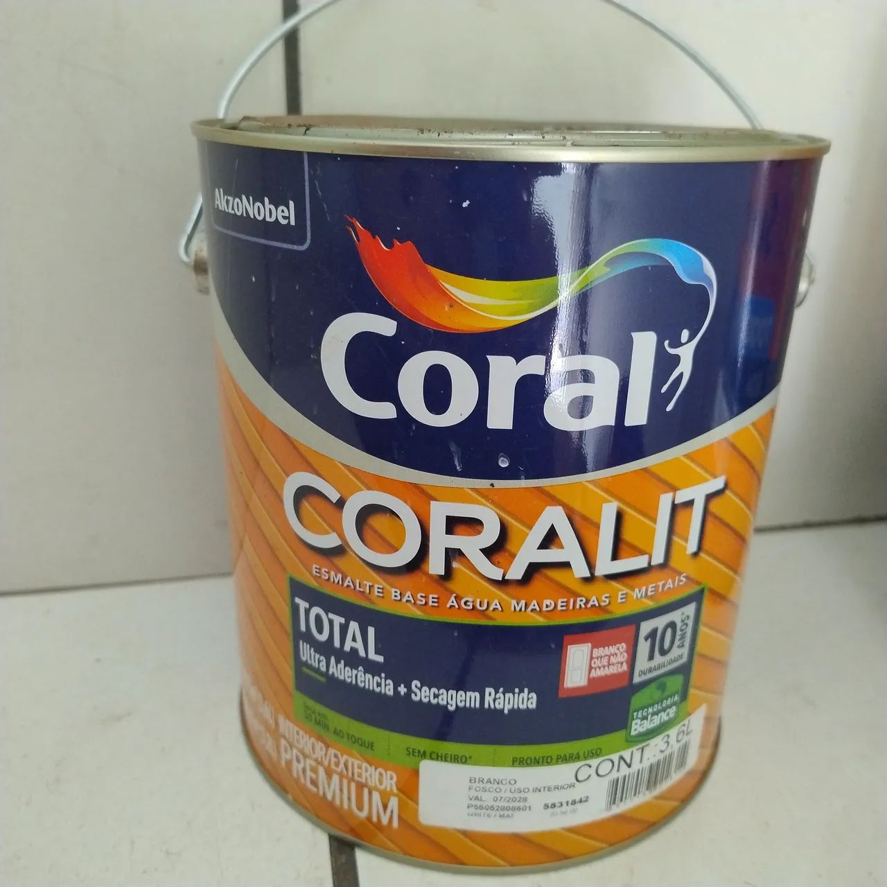 Esmalte base água Coral 