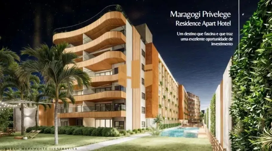 Flats com 1, 2 e 3 Quartos à venda em Maragogi - PÉ NA AREIA - FINANCIAMENTO DIRETO COM A