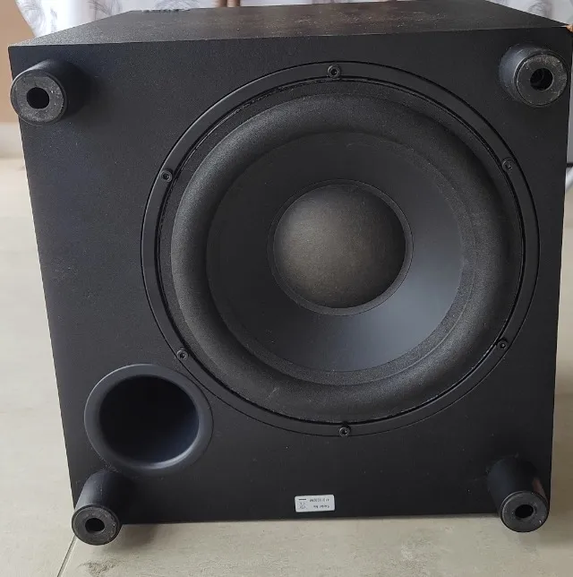 Subwoofer Jamo + Caixa central Pionner