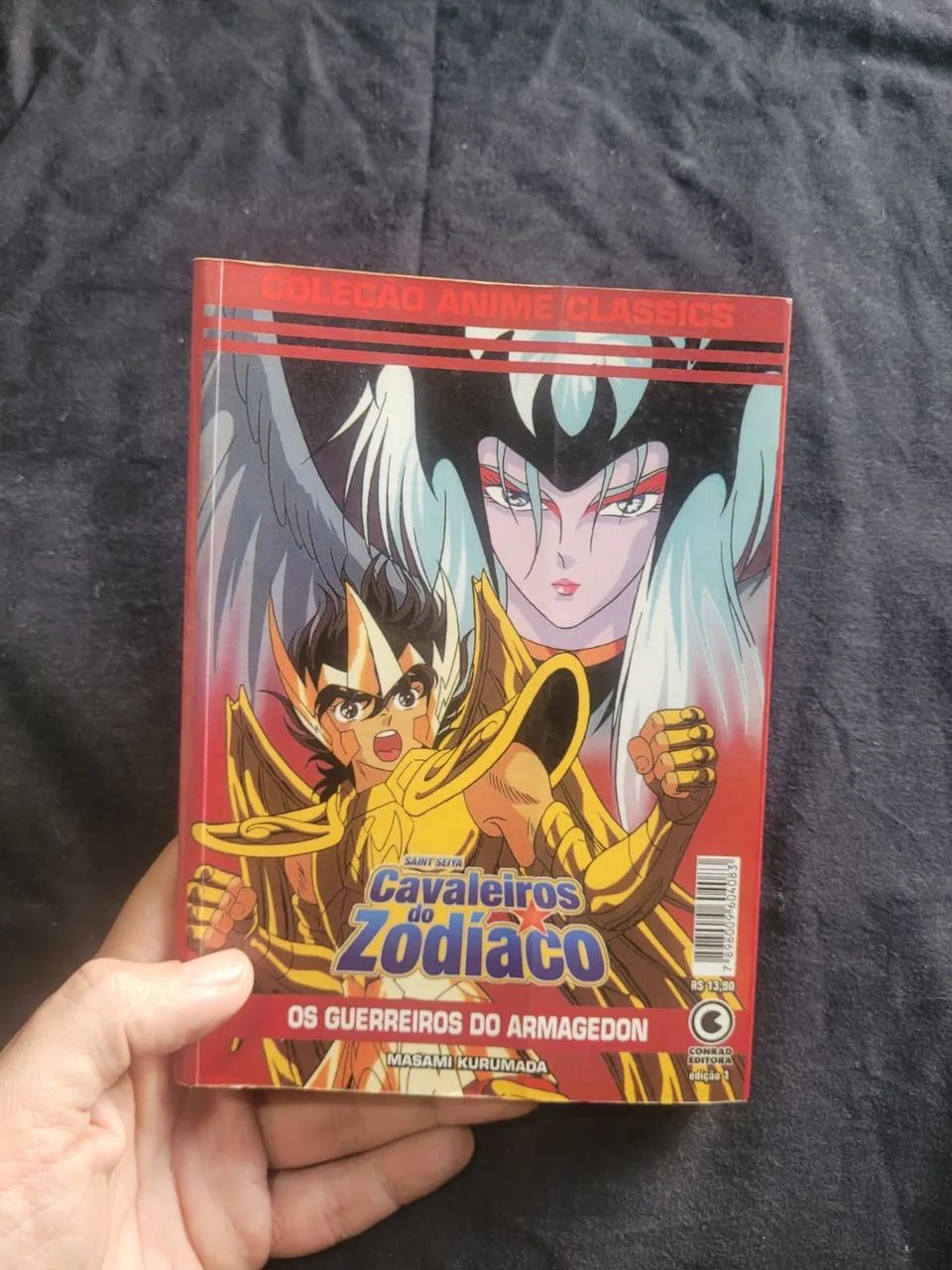 Mangá Saint Seya Cavaleiros do Armagedon . Coleção Anime Classics