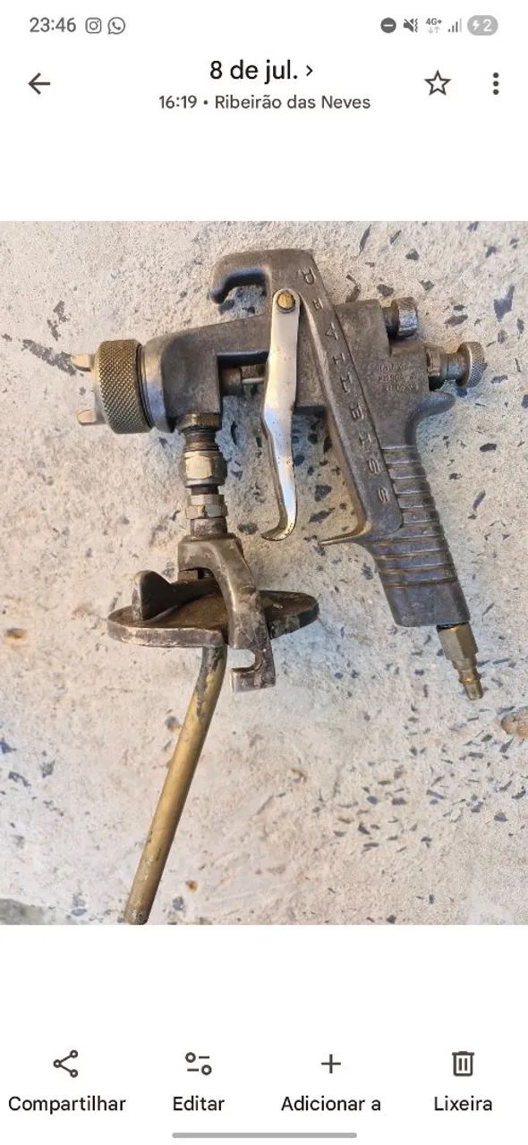 Pistola pintura devilbiss SGA570