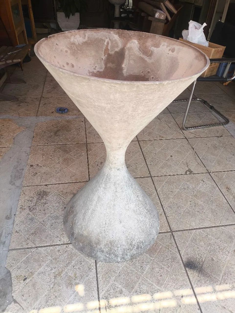 vaso Eternit anos 70 - Foto 5