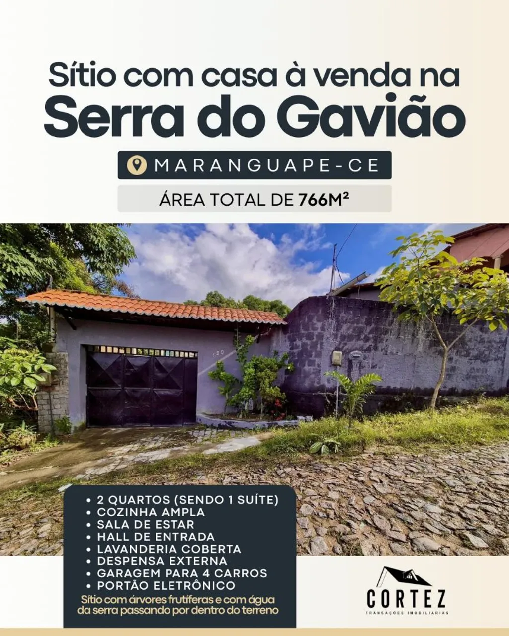Sítio Serra de Maranguape Próximo ao Centro