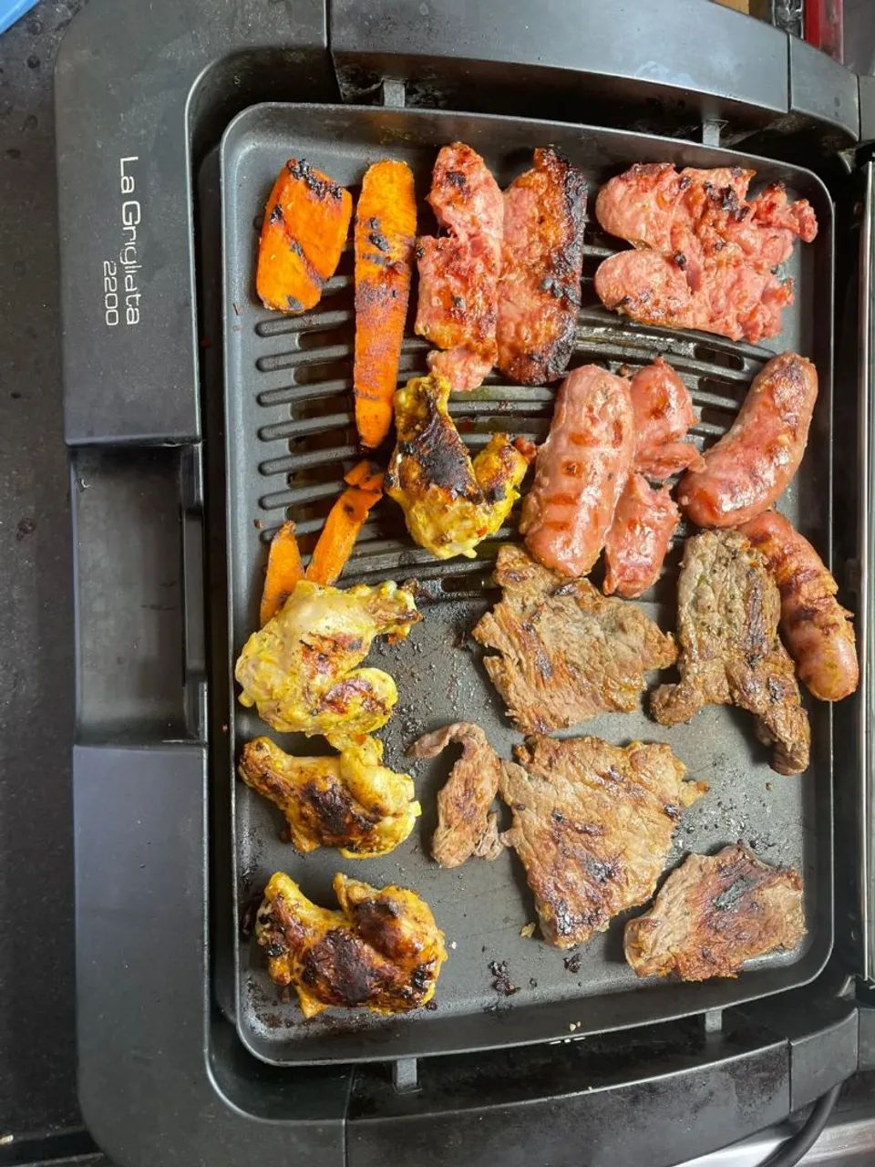 Grill Elétrico Ariete La Grigliata 2200 - Foto 4