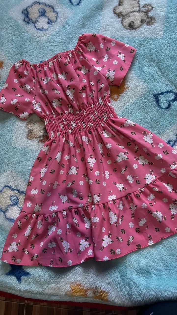 Lote vestido de flores menina TAM 4  - Foto 2