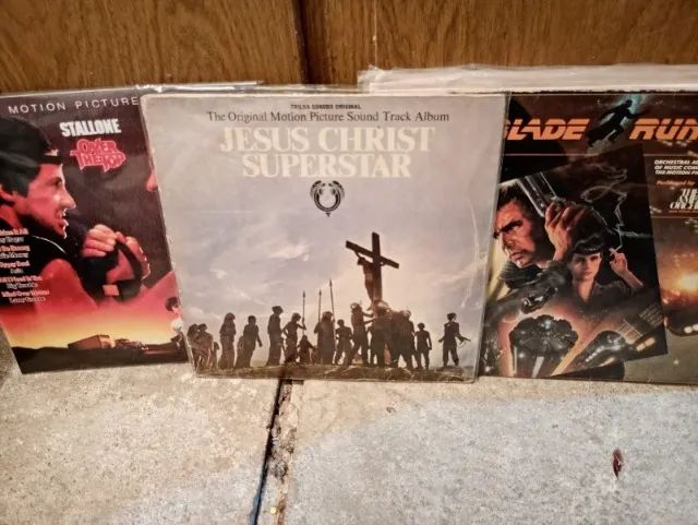 Lote com 10 lps trilha sonora diversas (duplos, importados, capa plotada, etc)