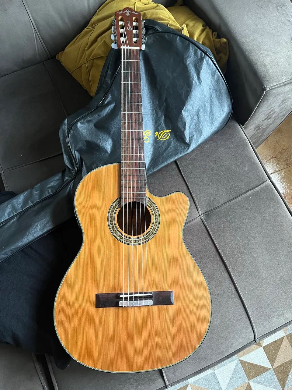 Violão Crafter lite ce/cd nylon - Foto 4