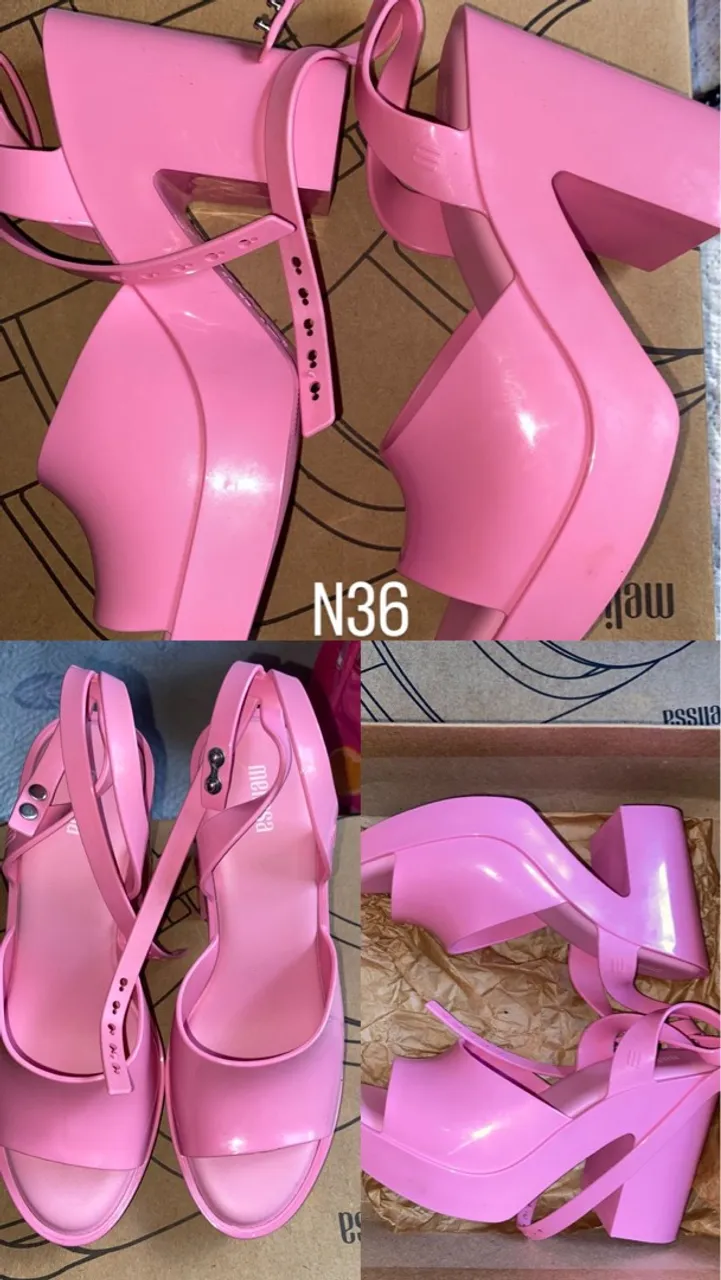 Sandália Melissa Rosa N36