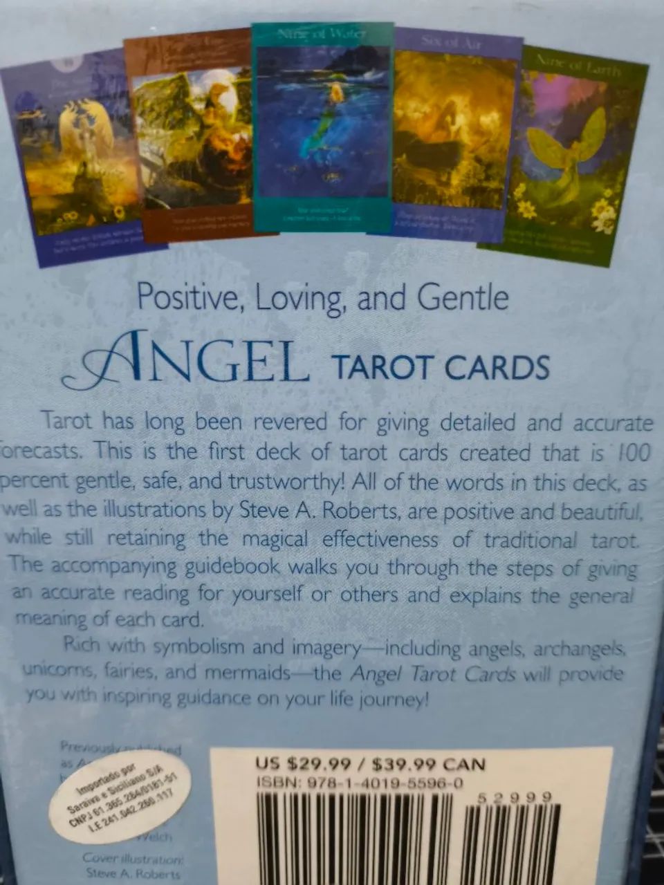 Tarô Angel tarot cards Raro - Foto 3