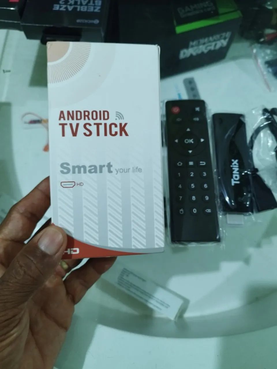 TANIX TX8 Smart TV  Android 10 TV Vara Allwinner H313 2GB 16GB 2.4G WIFI 4K MINI T - Foto 2