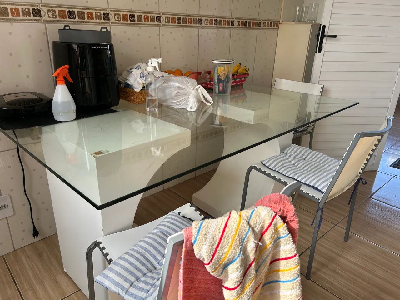 MESA DE VIDRO