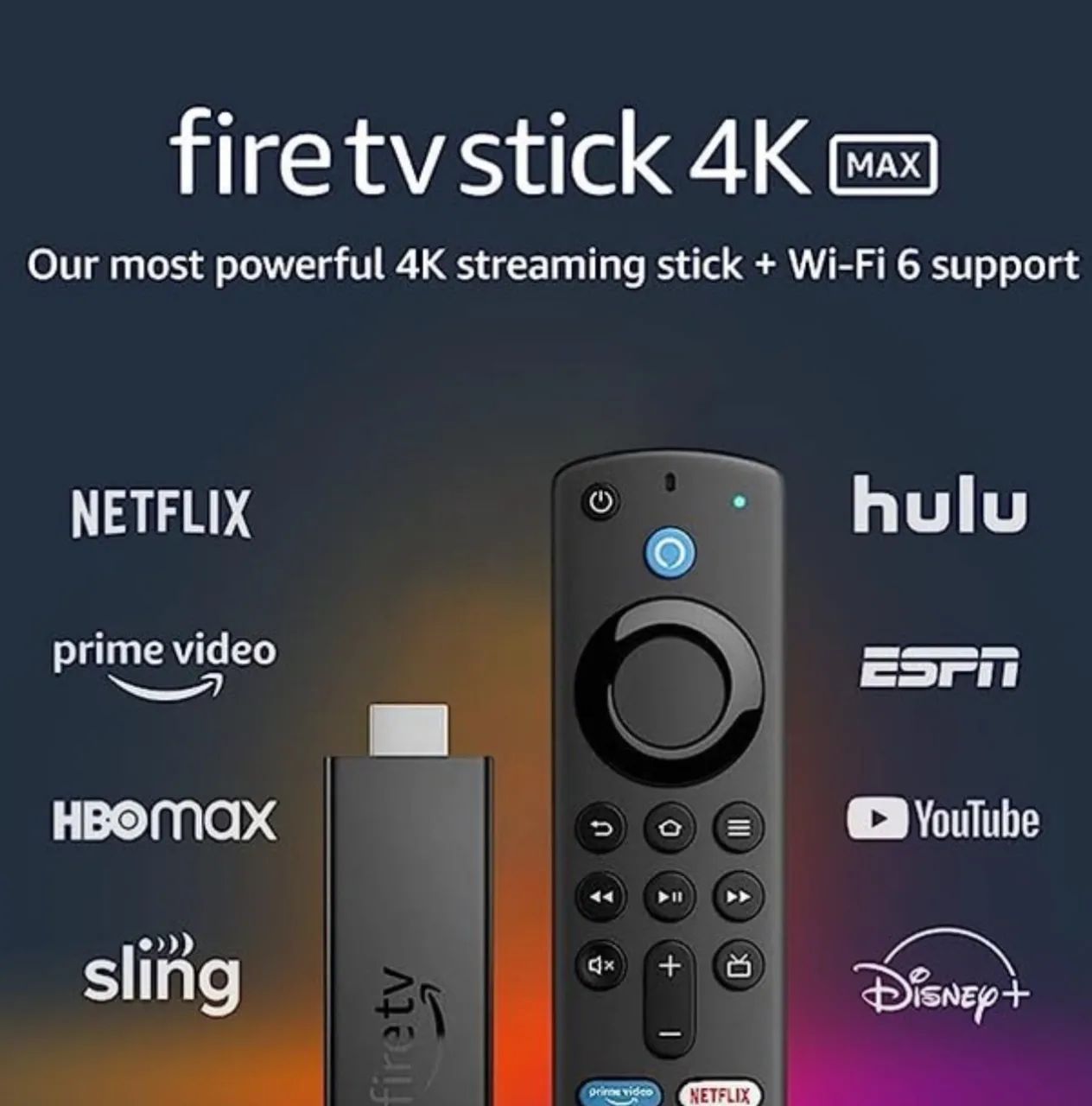 Fire Stick Amazon 4K MAX 16gb wifi 6 - Lacrado  - Foto 2