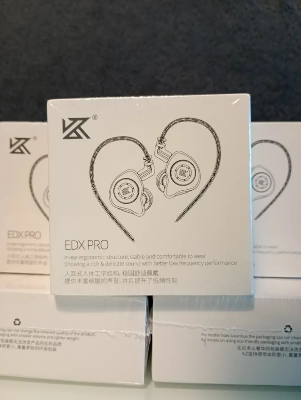 Fone KZ EDX PRO com Microfone - Foto 3